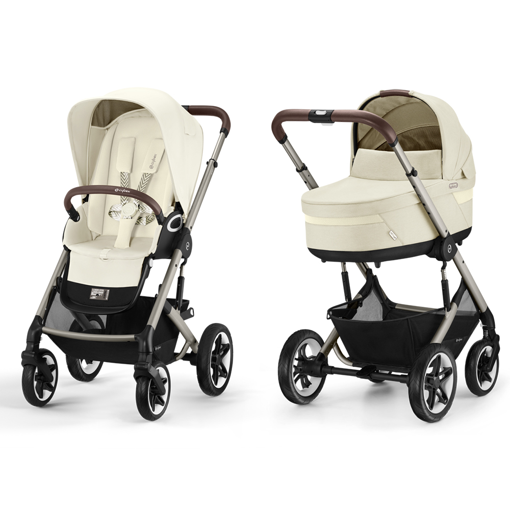 Cybex Talos S Lux klapvogn Seashell Beige 2023