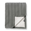 Vinter & Bloom bomuldstæppe Cuddly EKO Misty Grey