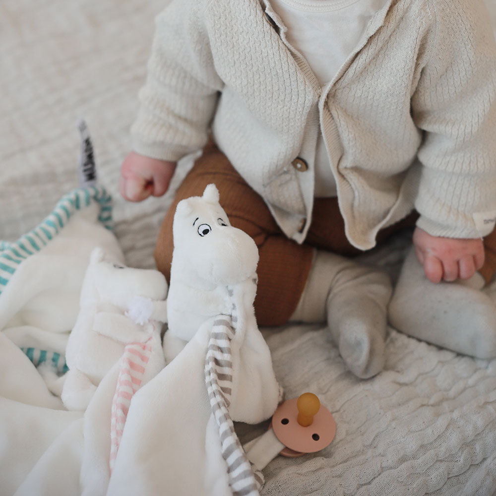 Right Start Moomin Snuggle Blanket Buddy grå