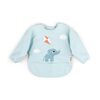 Done by Deer Bib med ærme Playground Blue