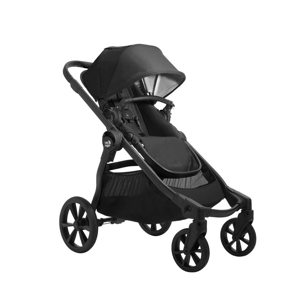 Baby Jogger City Select 2 klapvogn Tencel Lunar Black