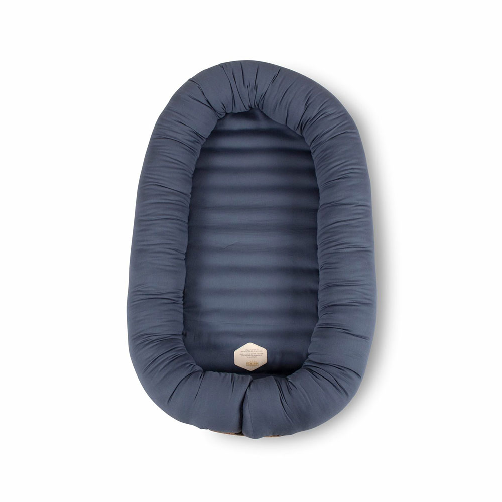 Filibabba Baby Nest - Kapok Muddly blue