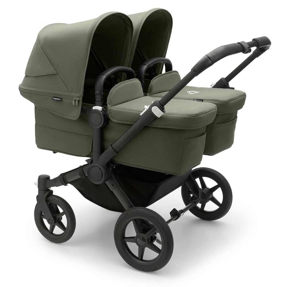 Bugaboo Donkey 5 Twin klapvogn Skovgrøn