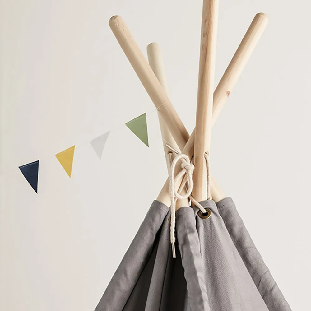 Kids Concept Tipi-telt grey