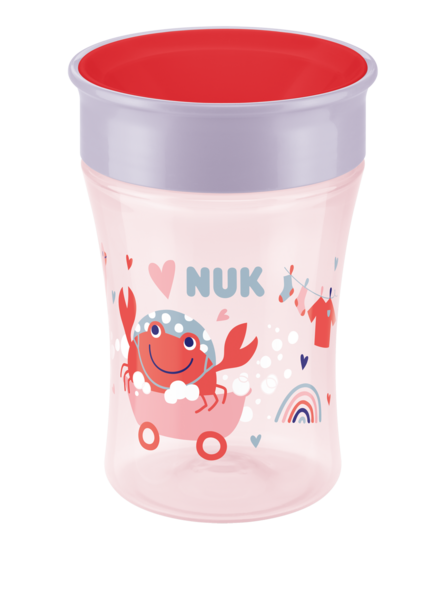 NUK Evolution Magic Mini Mug 230ml Rød