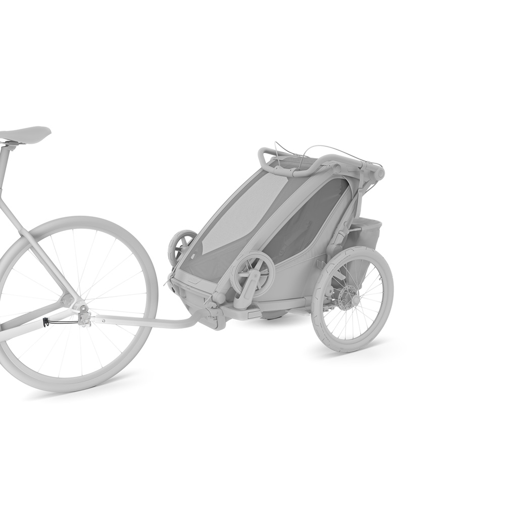 Thule-akselbeslag med quick release-skrue ezHitch Chariot