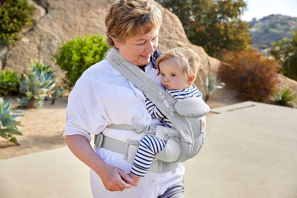 Ergobaby bæresele Omni Breeze Pearl Grey