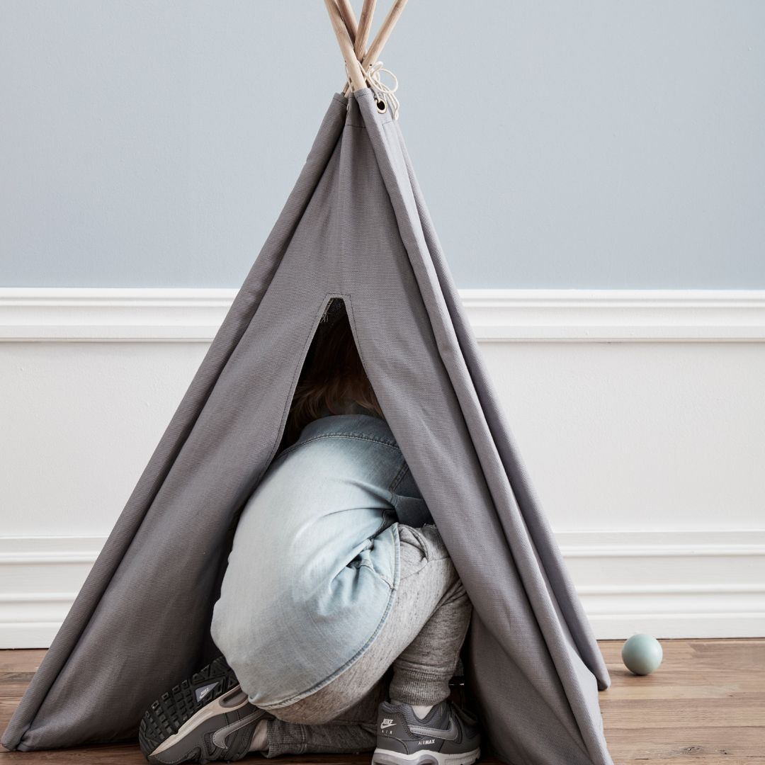 Kids Concept Tipi-telt mini grå