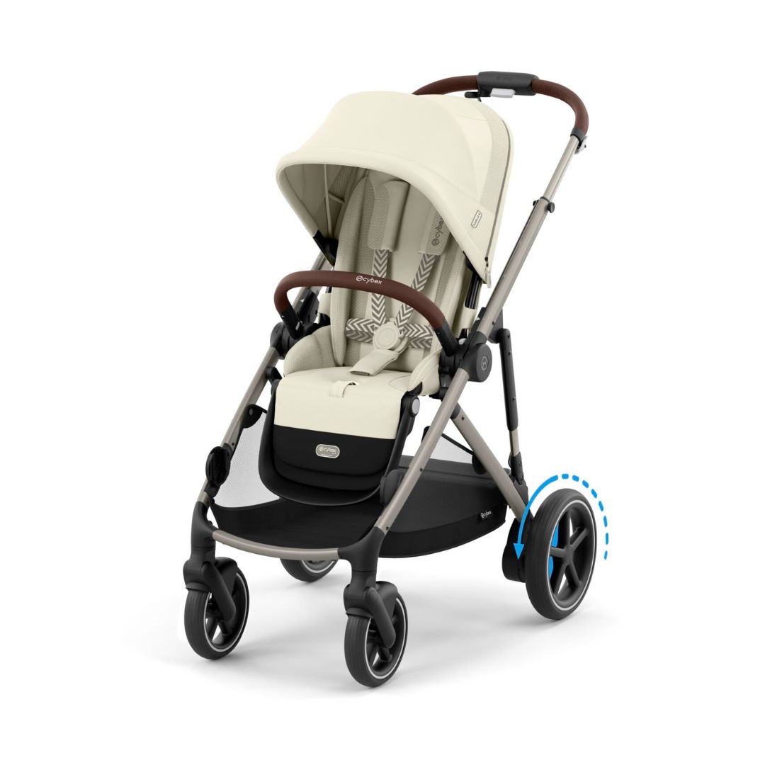 Cybex eGAZELLE S barnevogn Seashell Beige