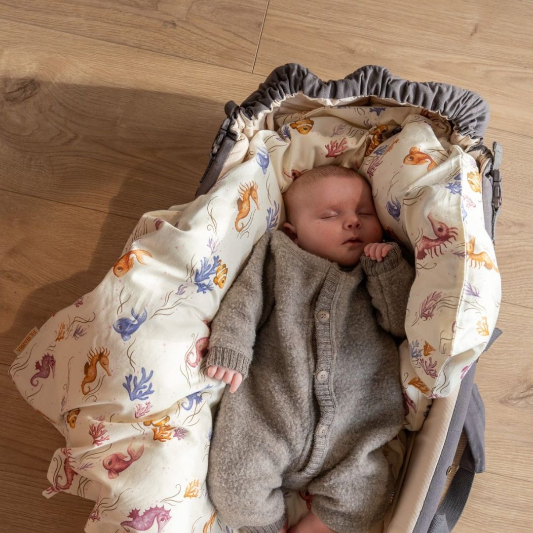 Filibabba Frida Baby Nest/Soft Carrier - Grå