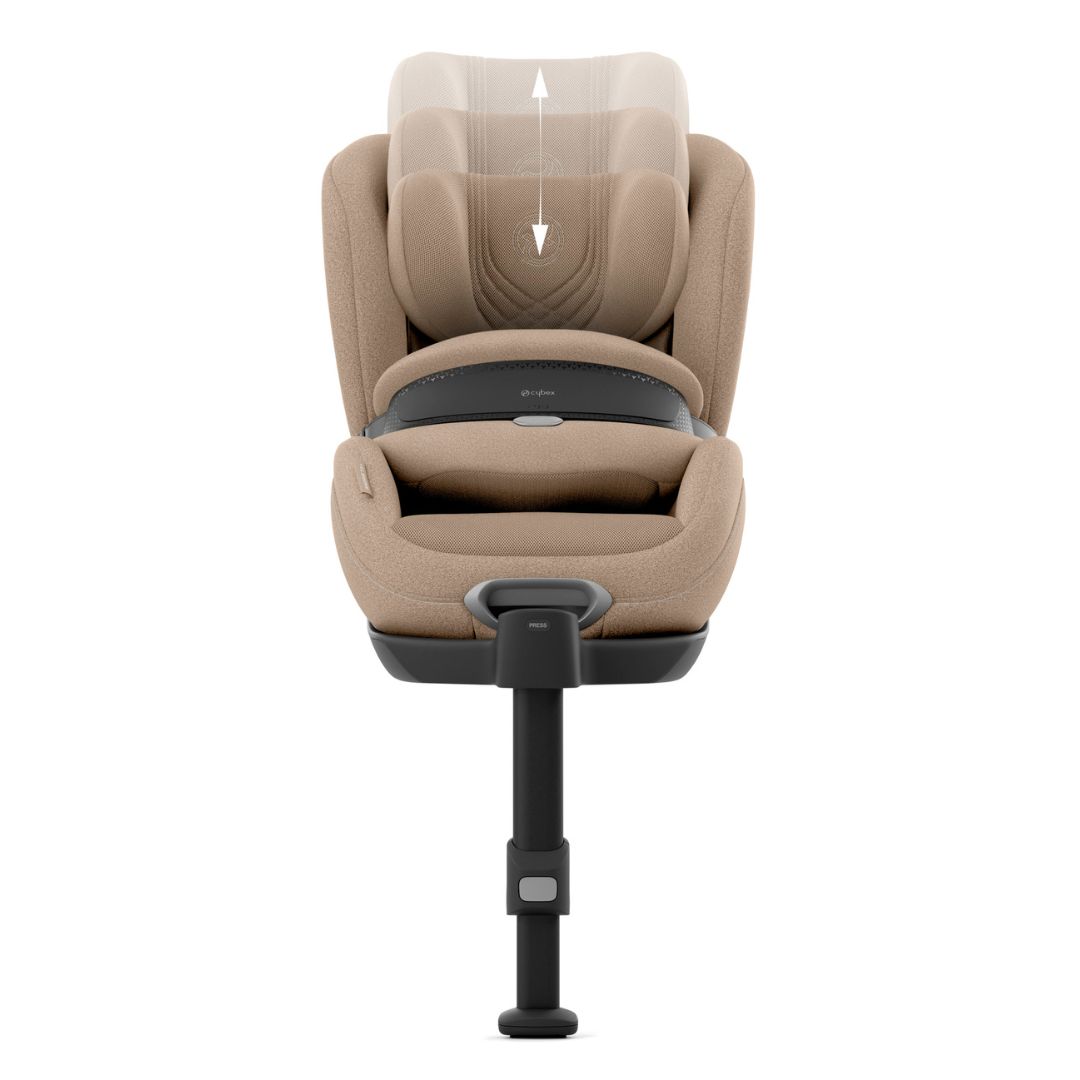 Cybex Anoris T2 autostol med airbag i-size Plus Cozy Beige