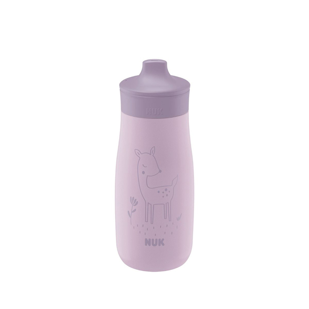 NUK Mini-Me Drikkeflaske stål - Hjort 300 ml