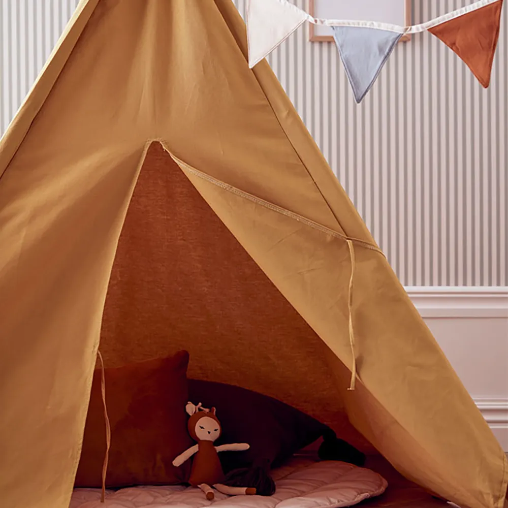 Kids Concept Tipi-telt yellow