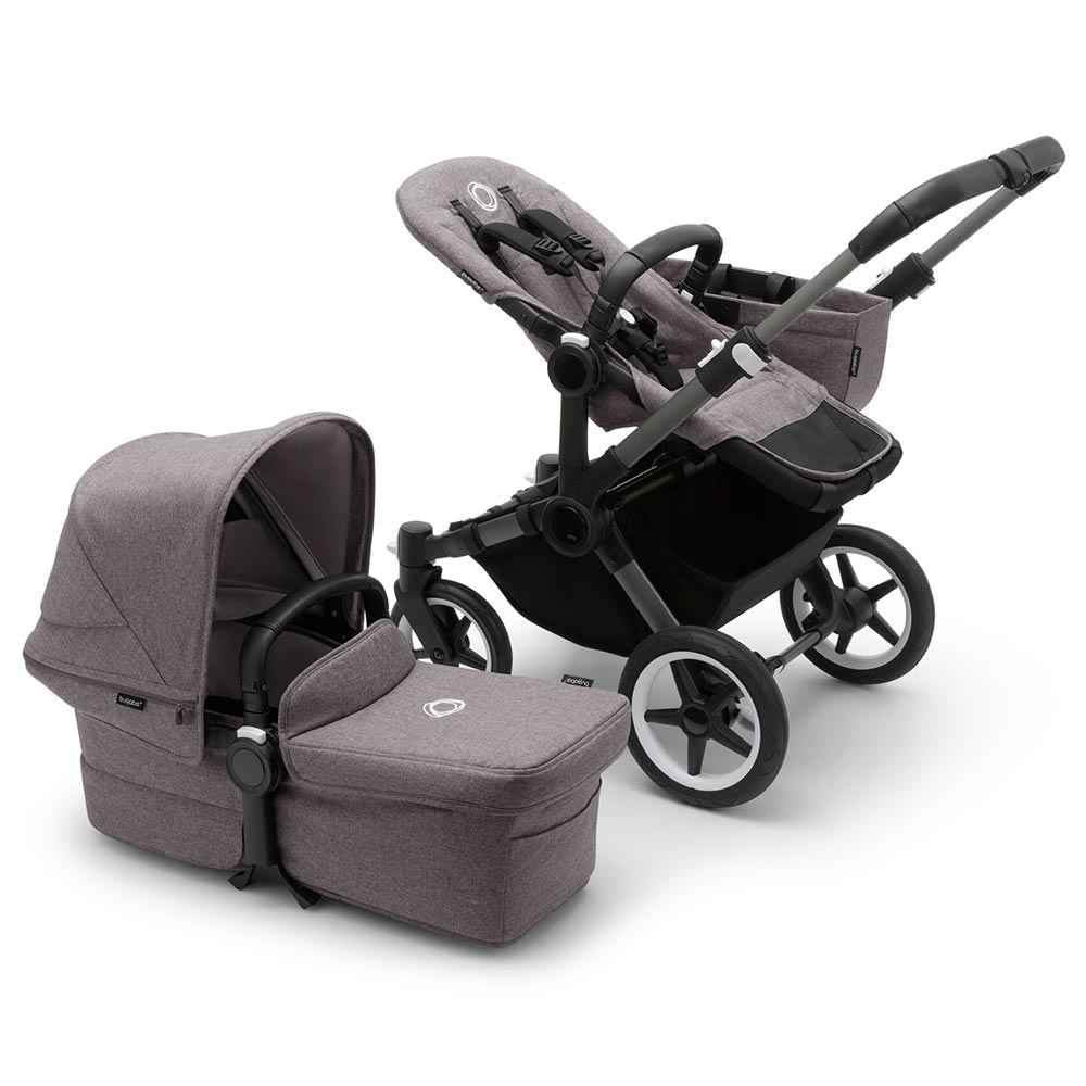 Bugaboo Donkey 5 klapvogn Mono Graphite/Grey Melange