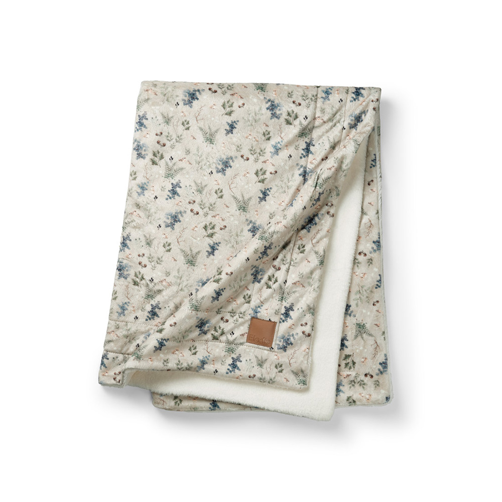 Elodie Pearl Velvet Blanket - Eventyrskov