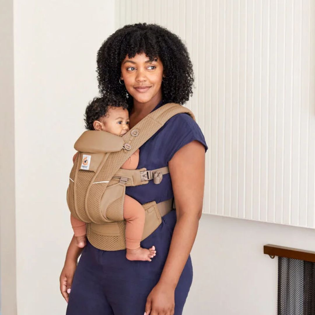 Ergobaby bæresele Omni Breeze Camel Brown