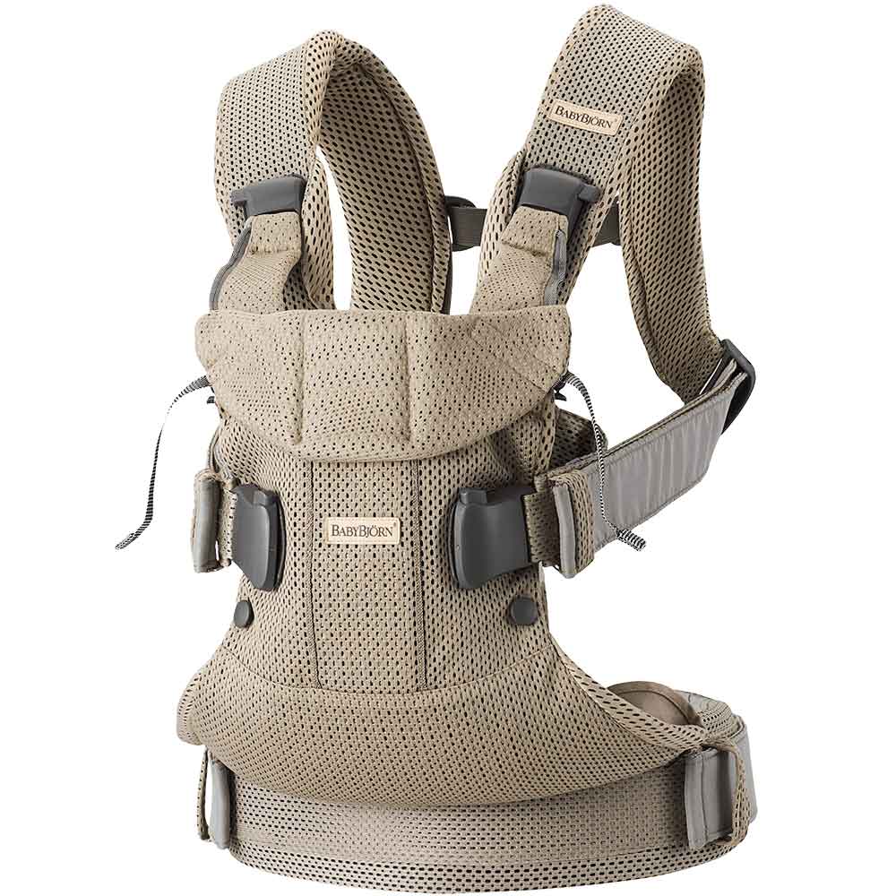 Babybjörn bæresele One Air Mesh 3D Grey Beige