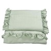 Ng Baby dynebetræk Crib Volang Sage Green