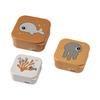 Done by Deer Snack box 3-pack Sea friends Sennep/Grå