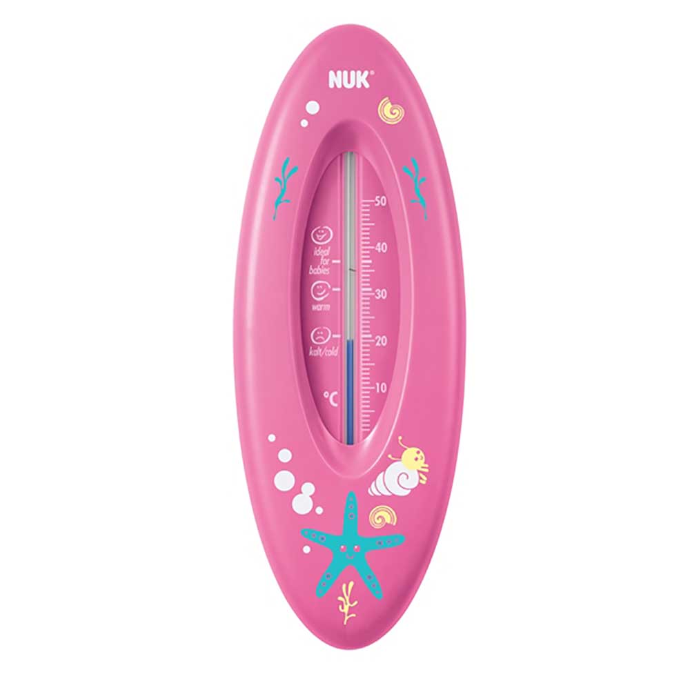 NUK badetermometer Pink