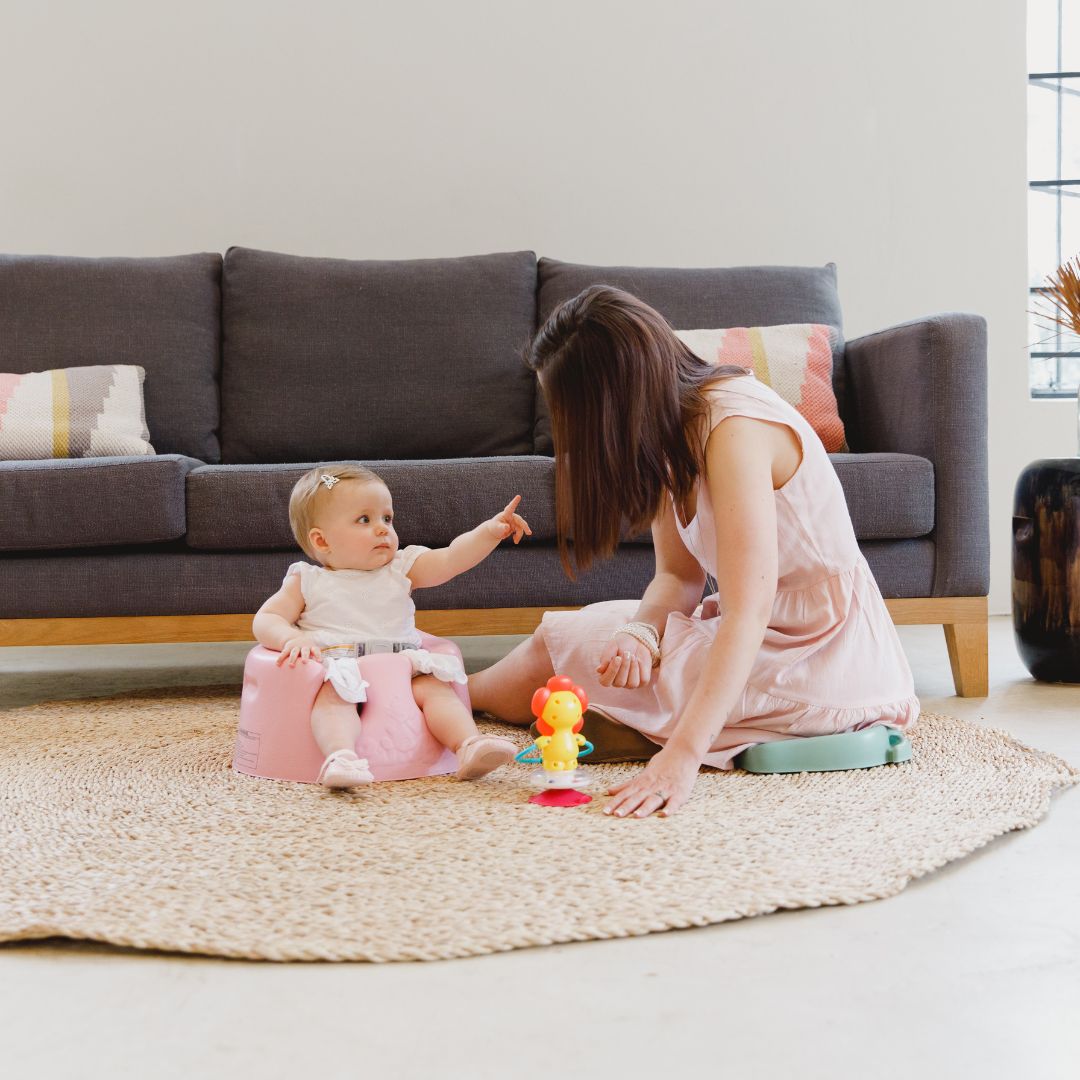 Bumbo babysitter gulvstol Vugge Pink