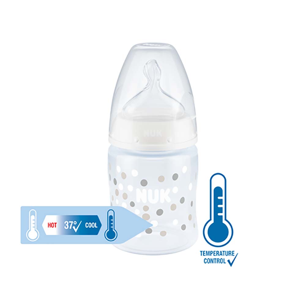 NUK 150 ml First Choice+ sutteflaske 150 ml Hvid