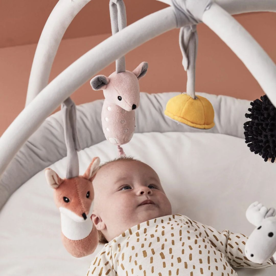 Kids Concept Baby Gym grå EDVIN