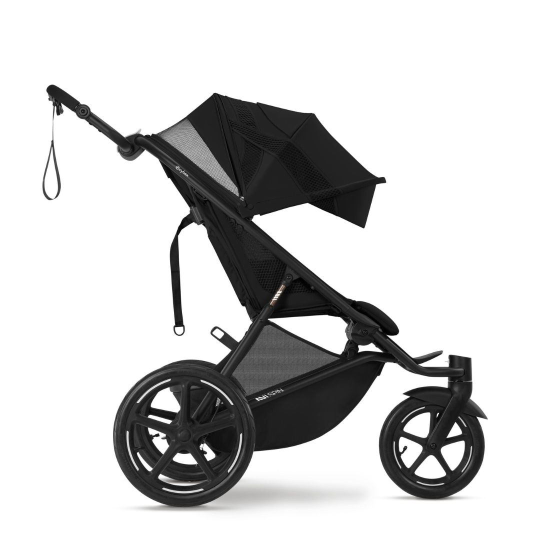 Cybex AVI SPIN joggingvogn Moon Black