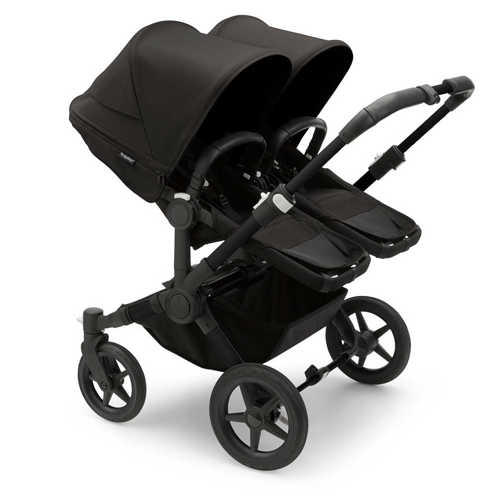 Bugaboo Donkey 5 Twin klapvogn Midnight Black