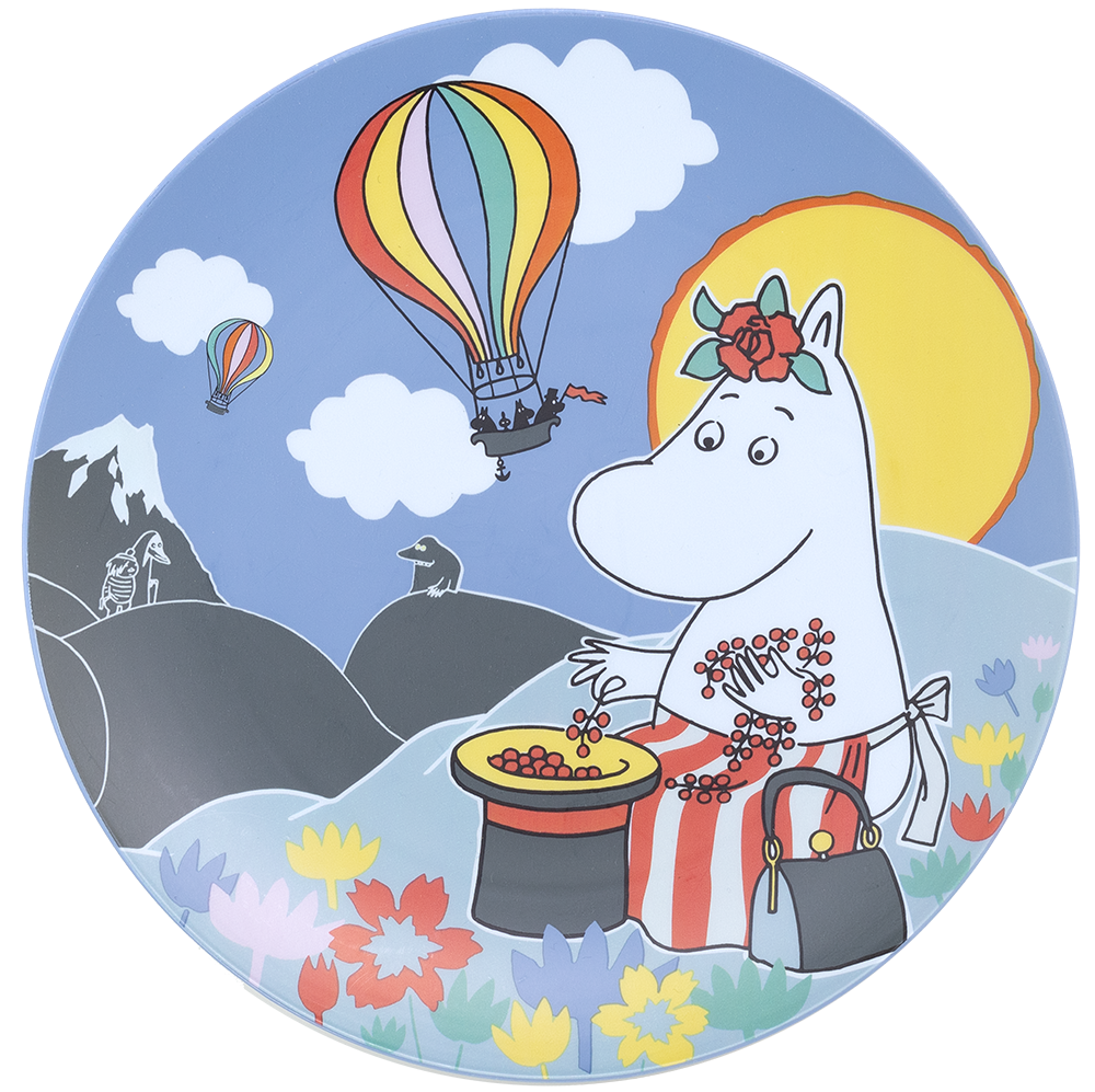 Rätt start Moomin Festivities Flad tallerken