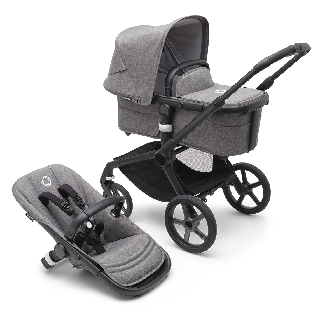 Bugaboo Fox 5 klapvogn gråmeleret