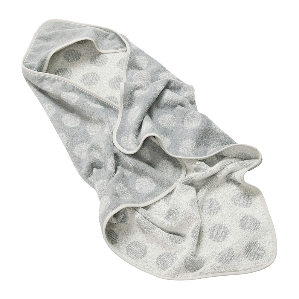 Leander hættetrøje med puslemåtte Matty Organic Cool Grey