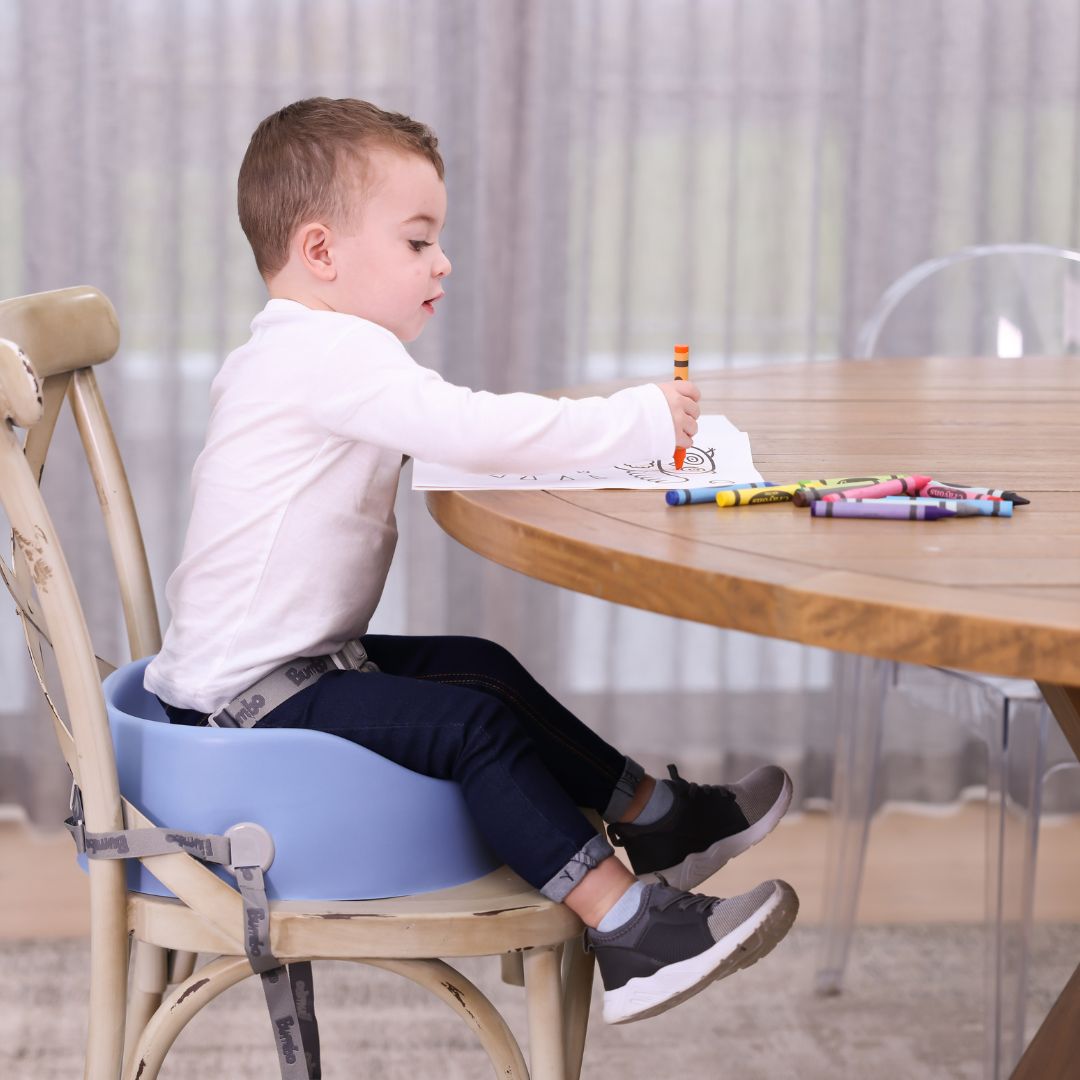 Bumbo sædeforhøjer til børn Powder Blue