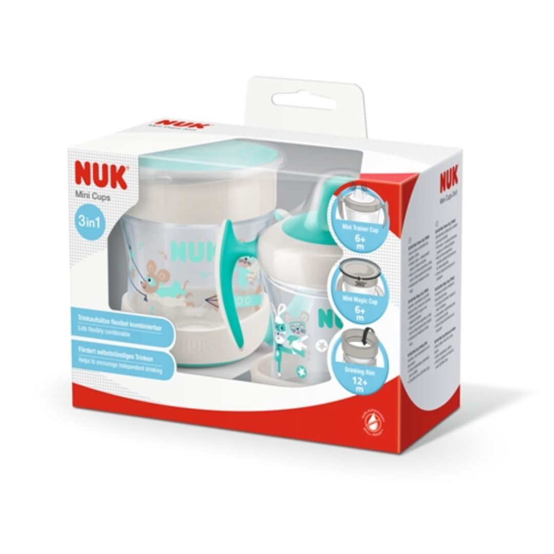 NUK startsæt mini krus 3-i-1