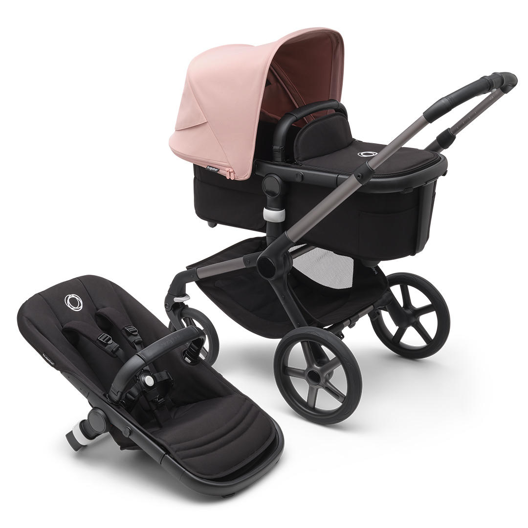 Bugaboo Fox 5 klapvogn morgen pink