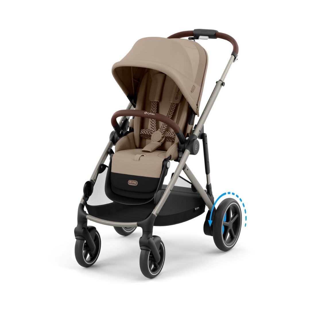 Cybex eGAZELLE S klapvogn Almond Beige