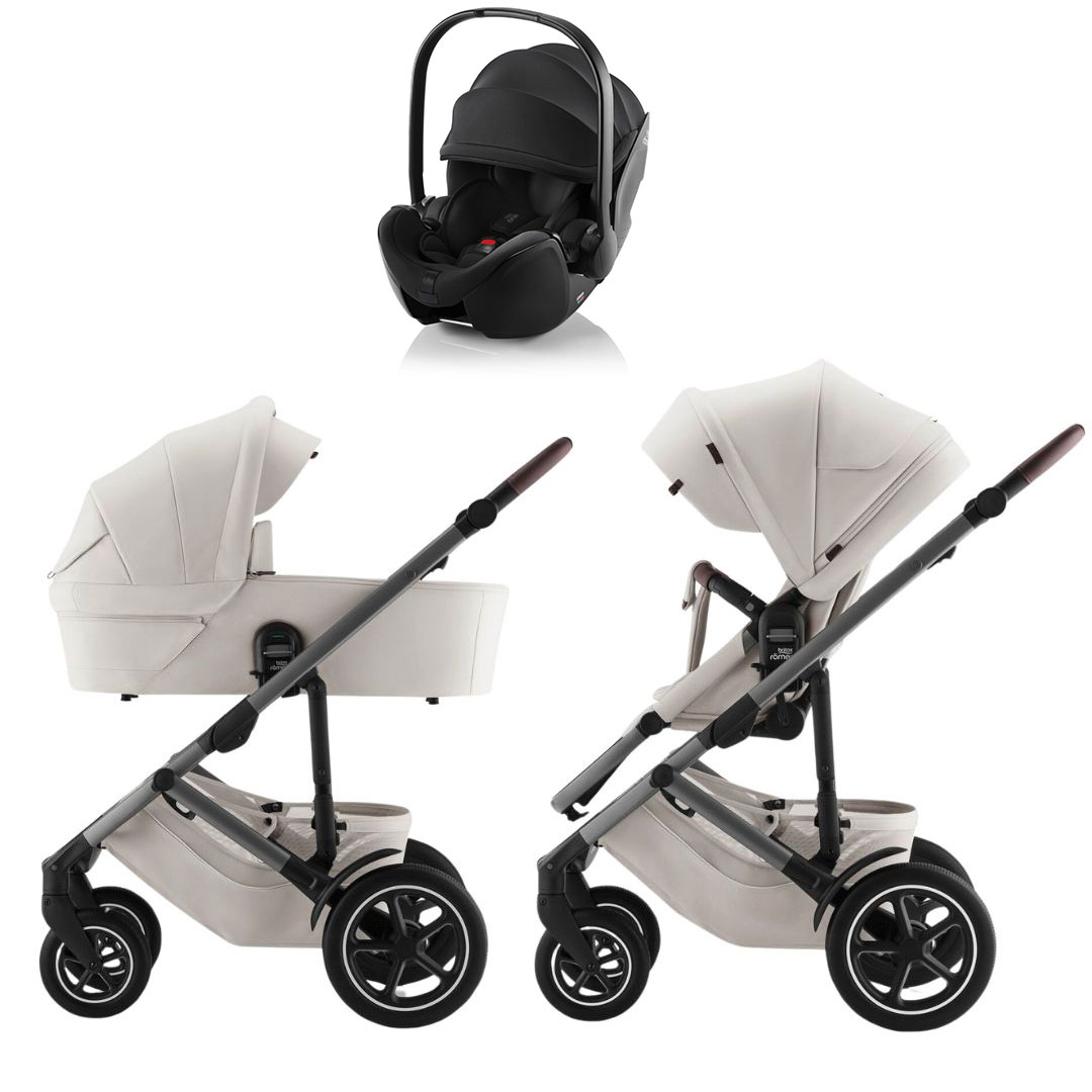 Britax Smile 5Z Soft Taupe + Baby-Safe PRO autostol