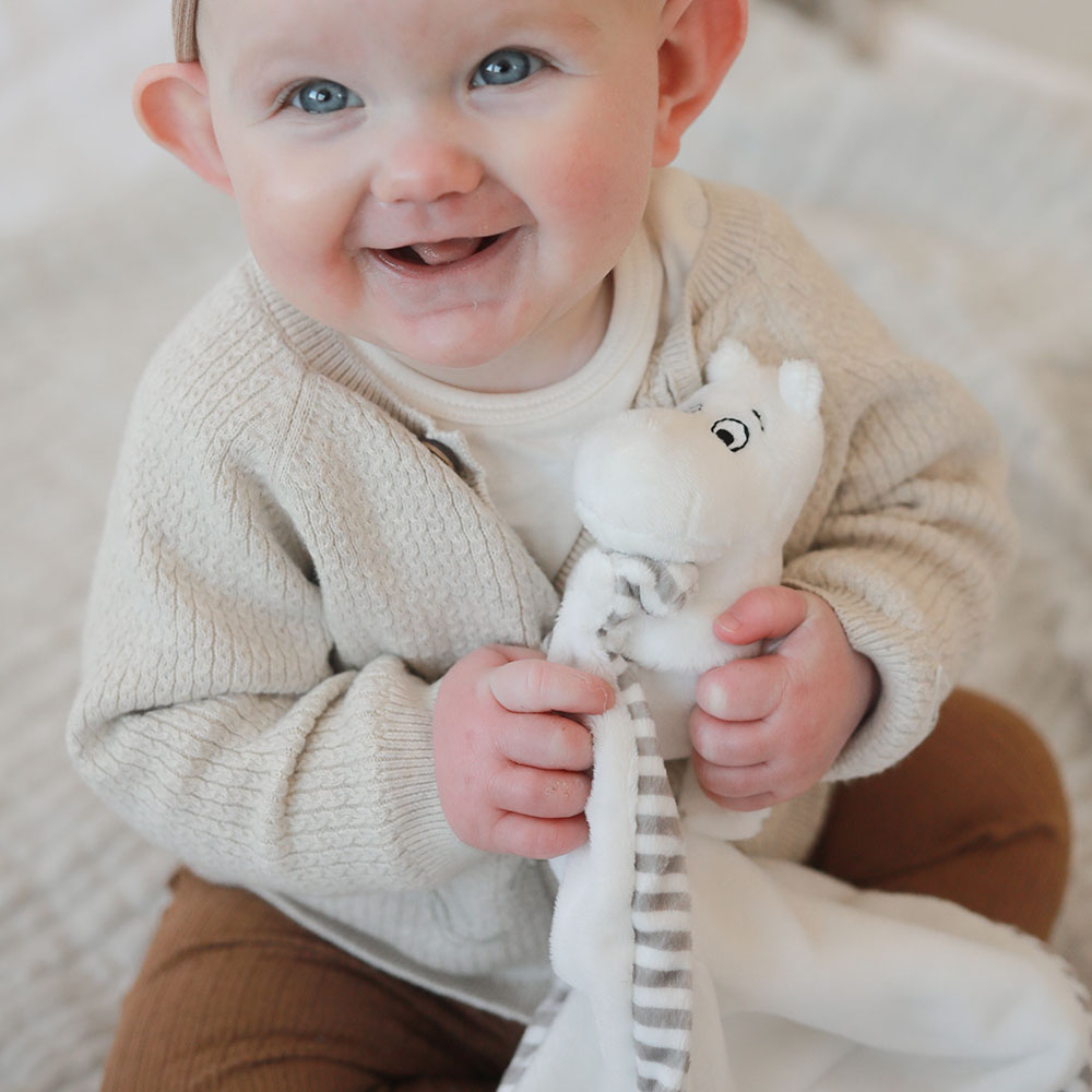 Right Start Moomin Snuggle Blanket Buddy grå