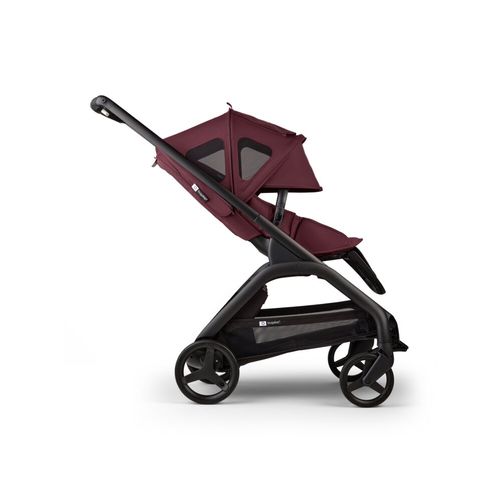 Bugaboo Dragonfly breezy sufflett Mørk kirsebær