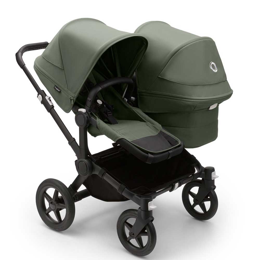 Bugaboo Donkey 5 Duo klapvogn Skovgrøn