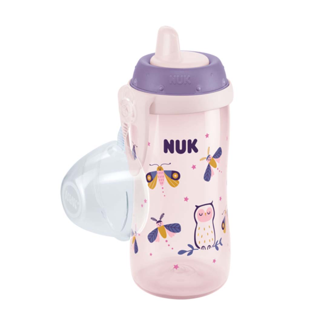 NUK Kiddy sutteflaske Glow in the dark 12 m