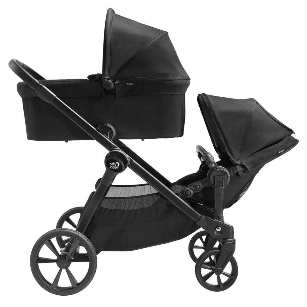 Baby Jogger City Select 2 klapvogn Tencel Lunar Black