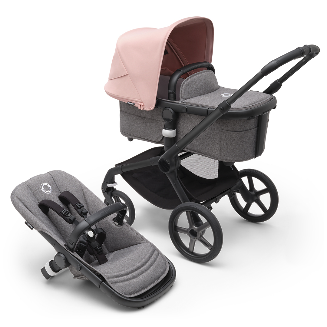 Bugaboo Fox 5 klapvogn morgen pink