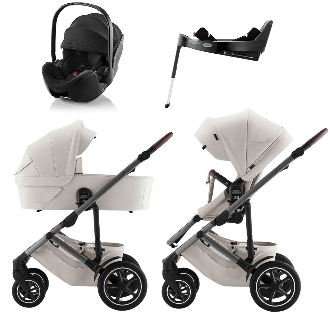 Britax Smile 5Z Soft Taupe + Baby-Safe PRO-pakke