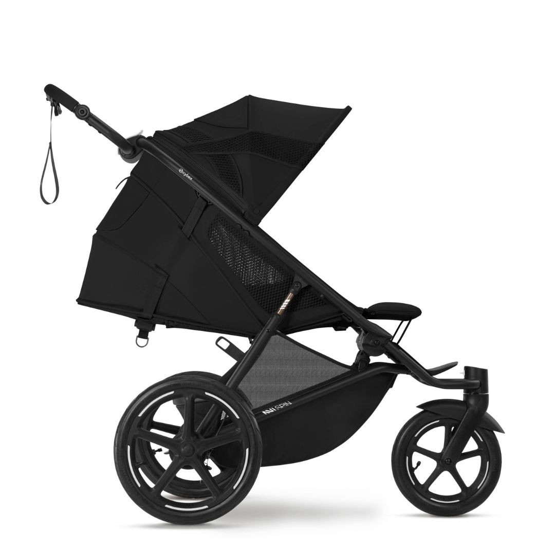 Cybex AVI SPIN joggingvogn Moon Black