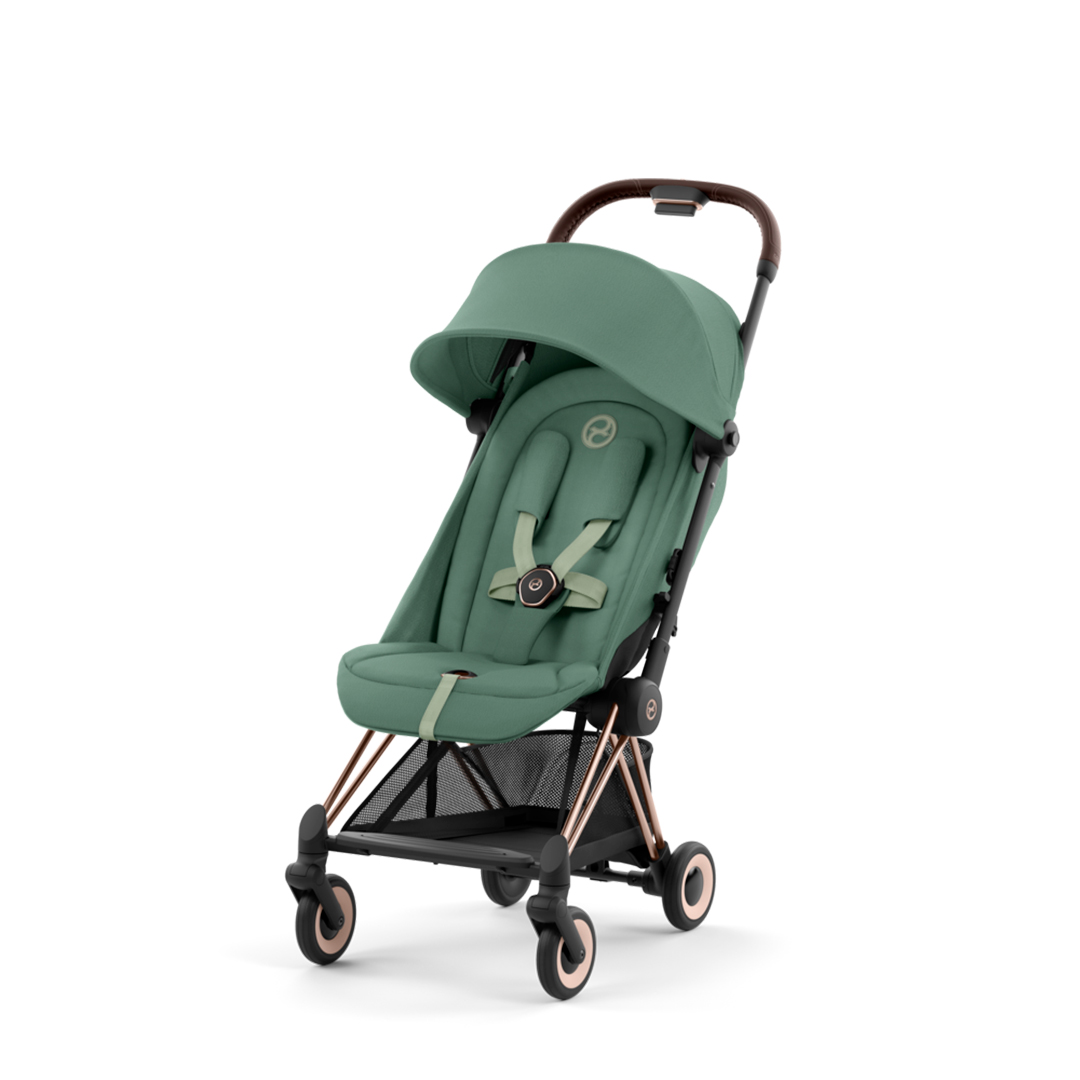 Cybex COYA klapvogn Rosegold Leaf Green 