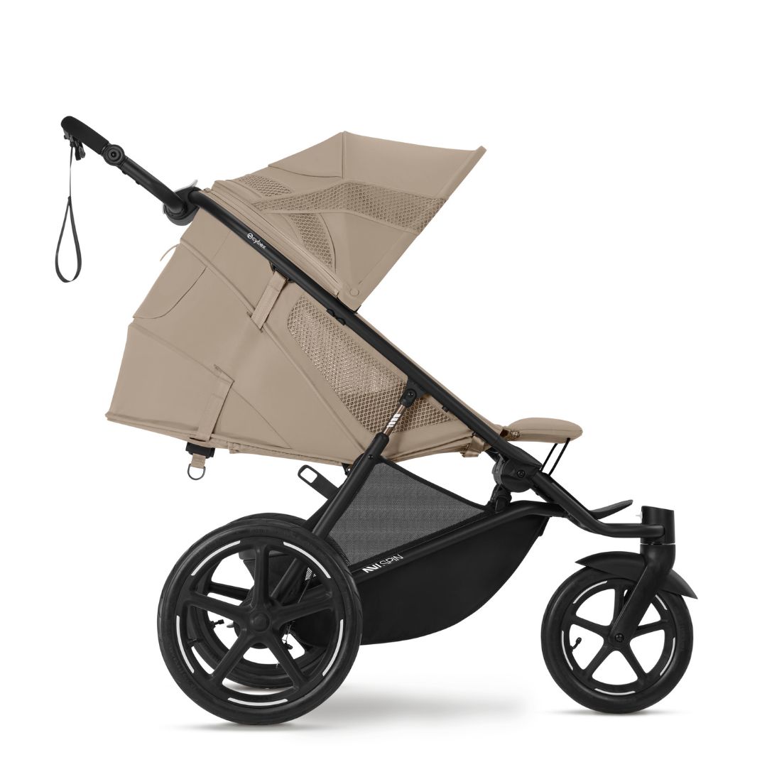 Cybex AVI SPIN joggingvogn Almond Beige