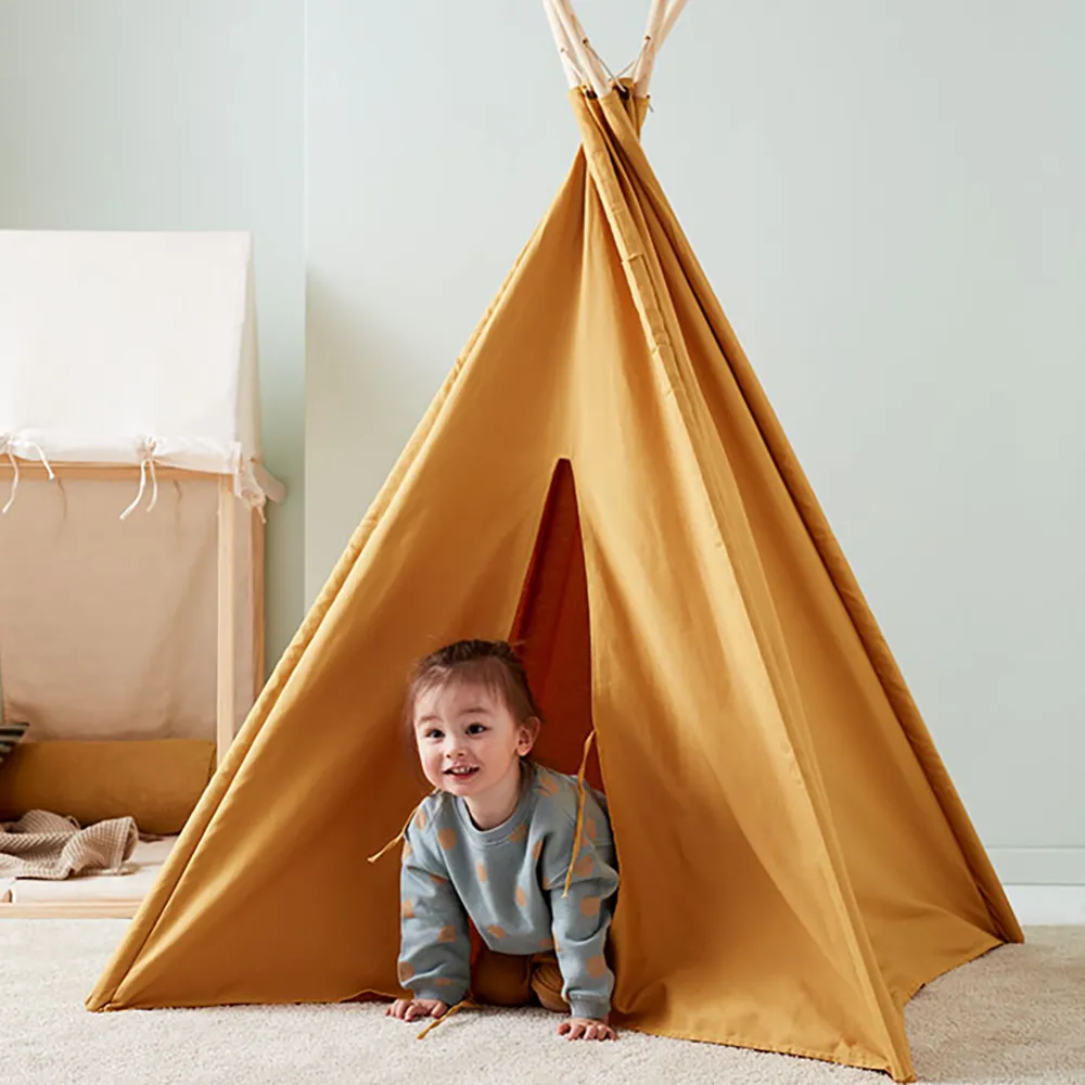 Kids Concept Tipi-telt yellow