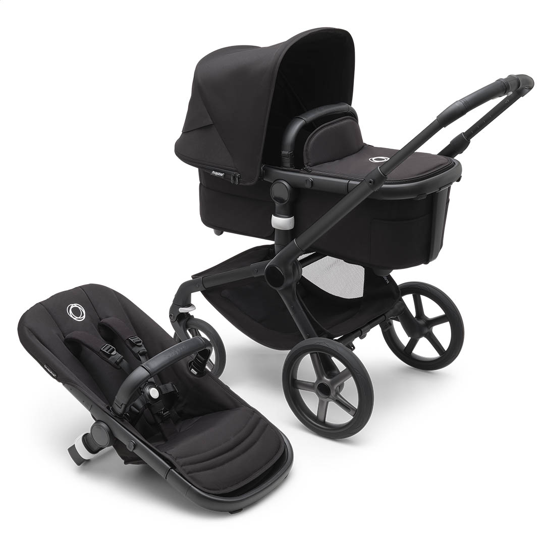 Bugaboo Fox 5 klapvogn Sort/Midnat Sort