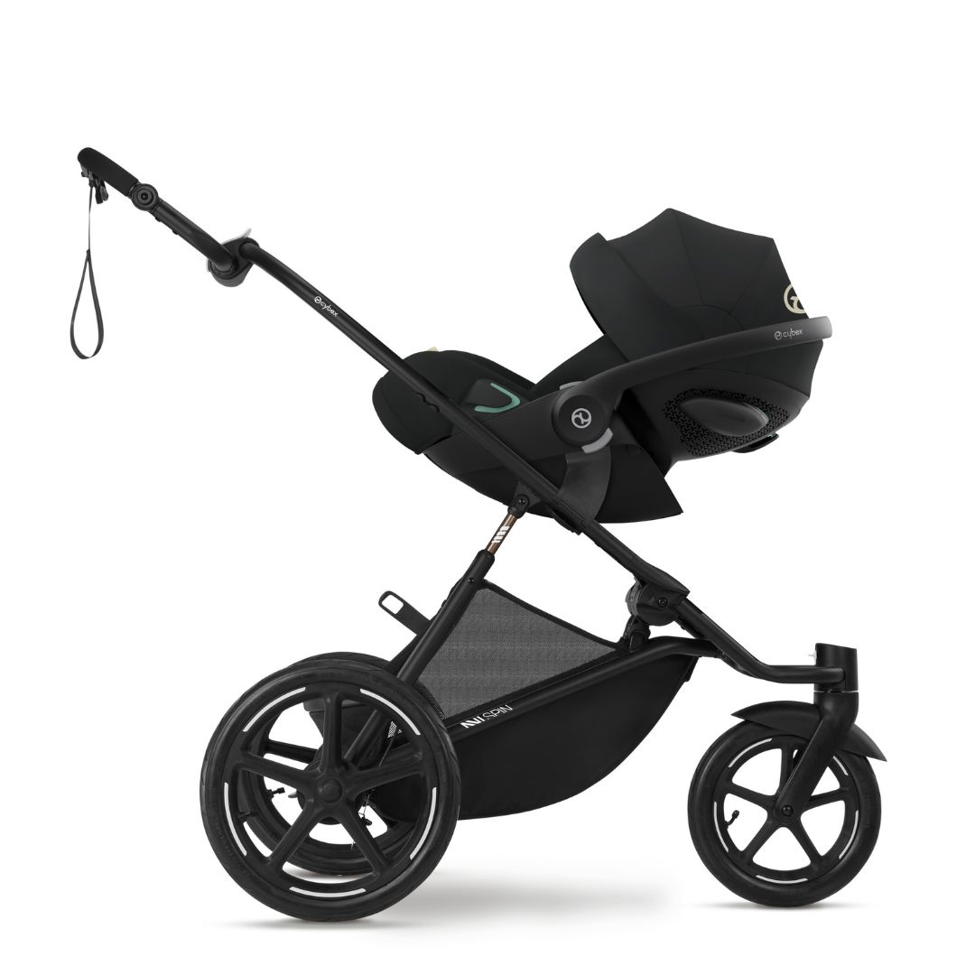 Cybex AVI SPIN joggingvogn Moon Black